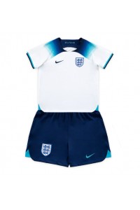 Fotbalové Dres Anglie Dětské Domácí Oblečení MS 2022 Krátký Rukáv (+ trenýrky)